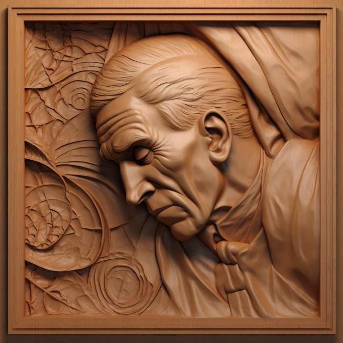 نموذج ثلاثي الأبعاد لآلة CNC 3D Art 